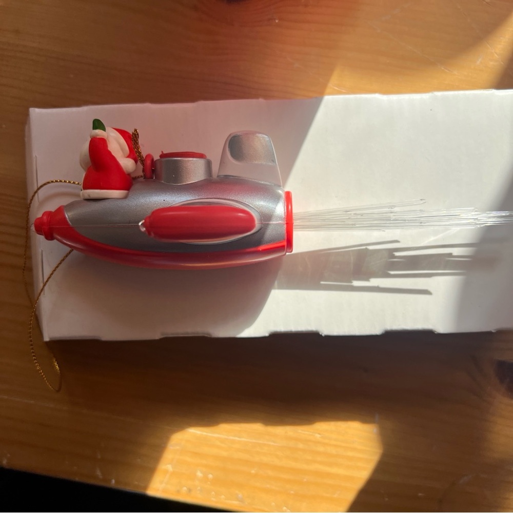 Santa Submarine Ornament